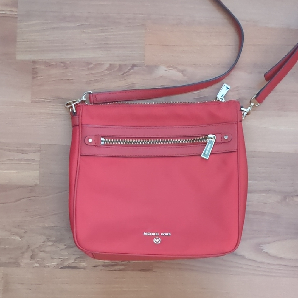 Michael Kors Cherry Red Crossbody Bag